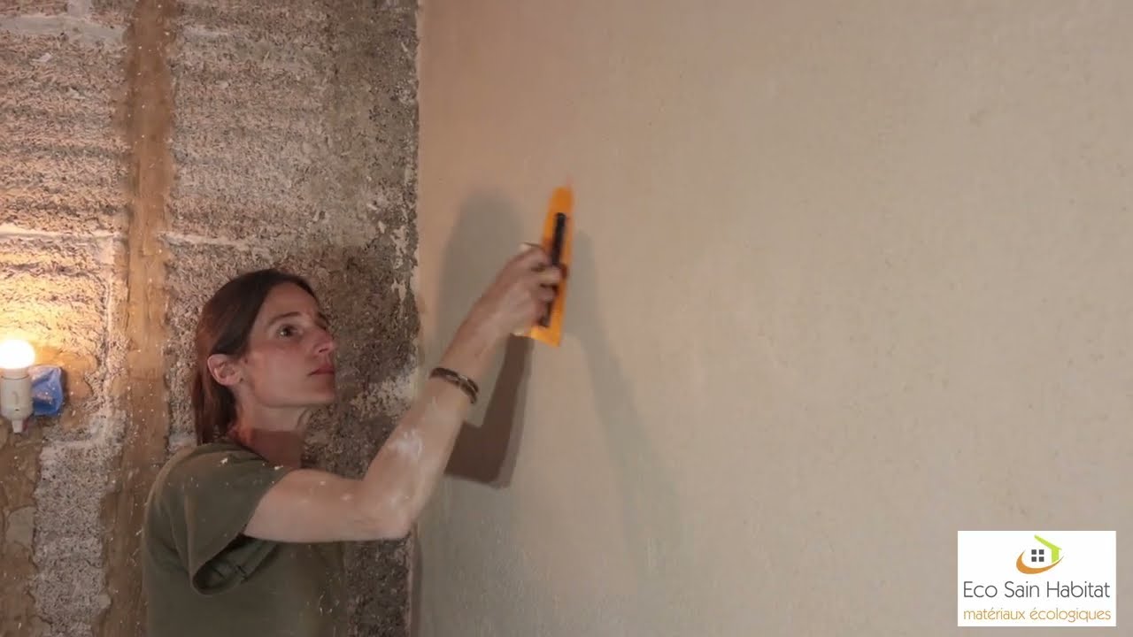 Tuto travaux: Enduit de finition chaux-chanvre
