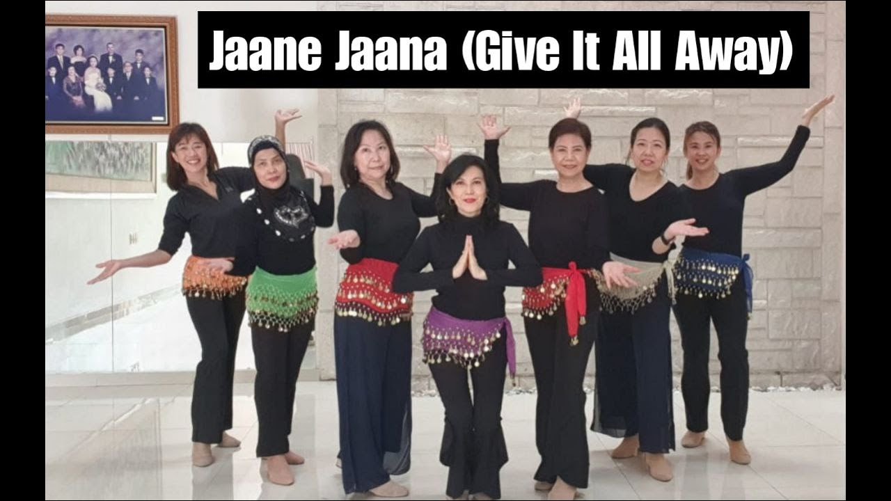 Jaane Jaana (Give It All Away) Line Dance (demo & count)