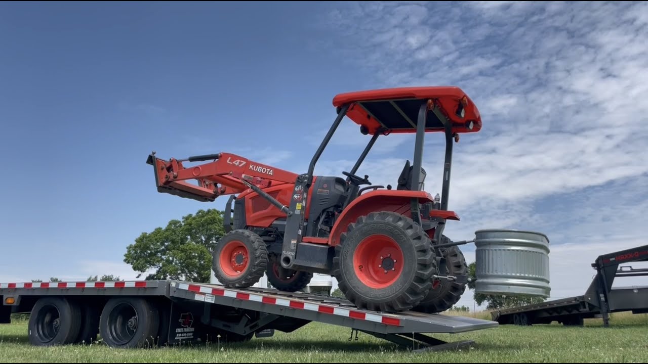 Midsota Flatbed Trailer with Hydraulic Dovetail