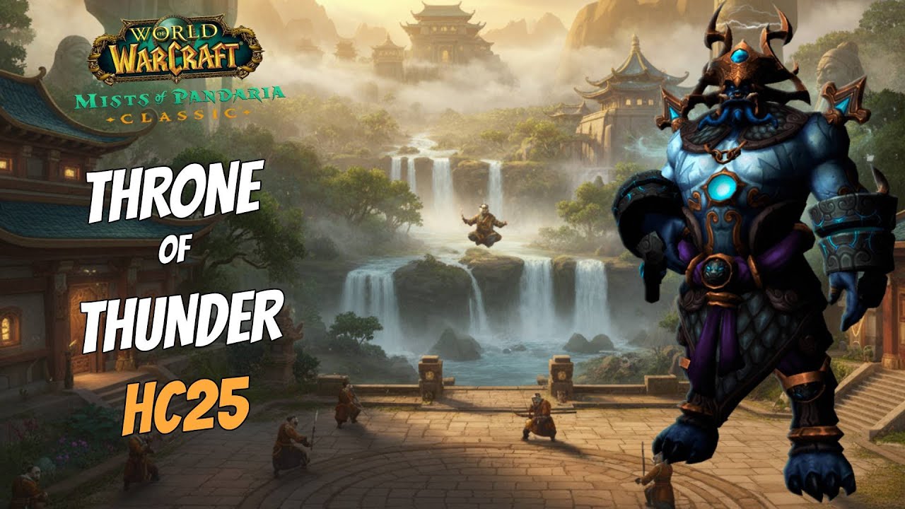 Throne of Thunder 25 Normal (MoP Classic) – Arcane Mage Gameplay  | part 1 #MoPRaiding #ArcaneMage