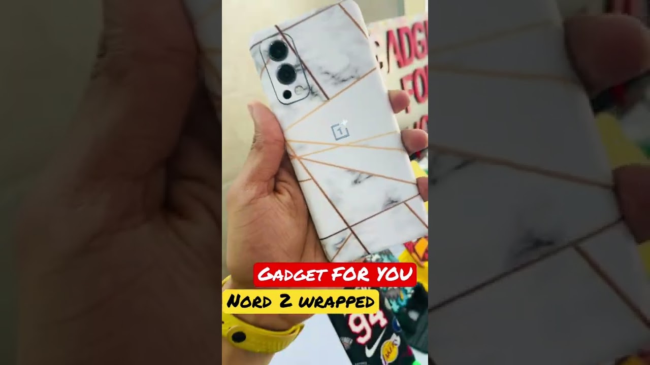 One Plus Nord 2 wrapped at Gadget For you🤳📱