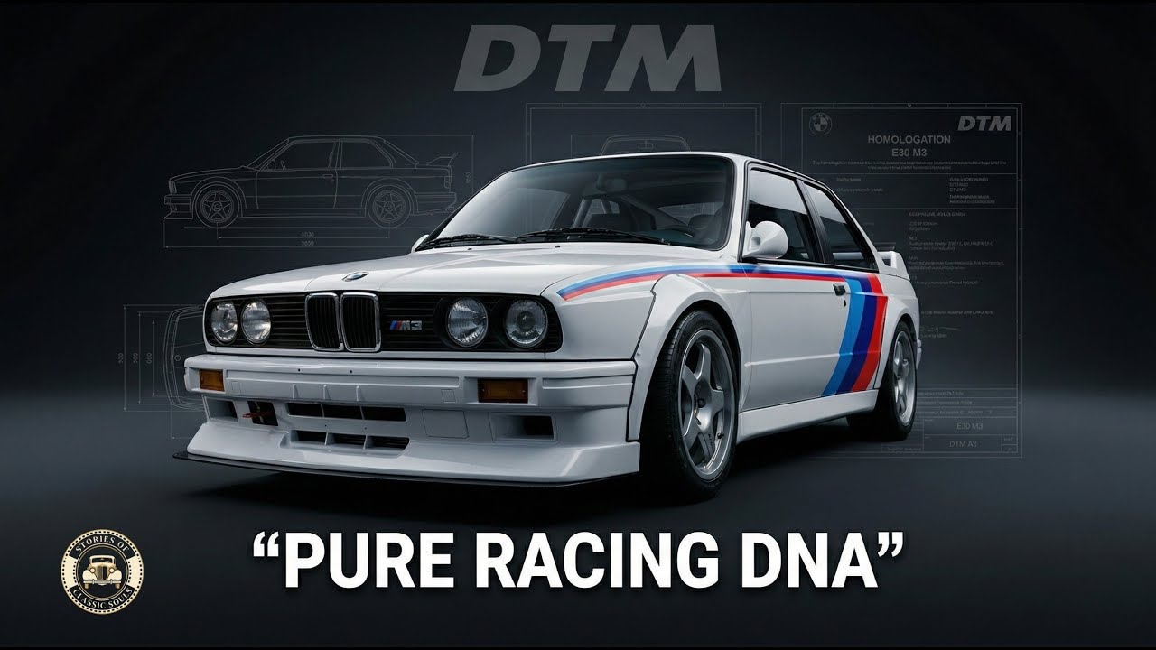 BMW E30 M3: The Car Built Only to Win | Motorsport’s Purest Legend