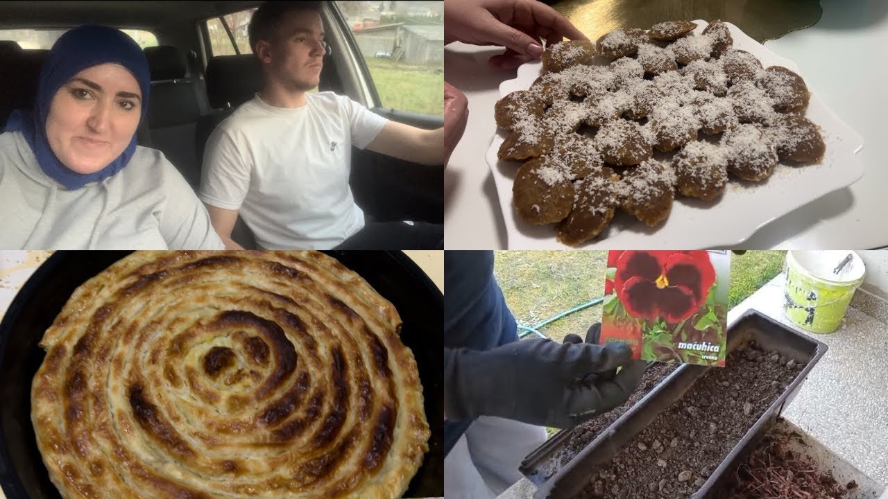 🌙 27. noć Ramazana… miris halve me vratio u djetinjstvo 🥺 + sadnja cvijeca & domaca krompirusa! 