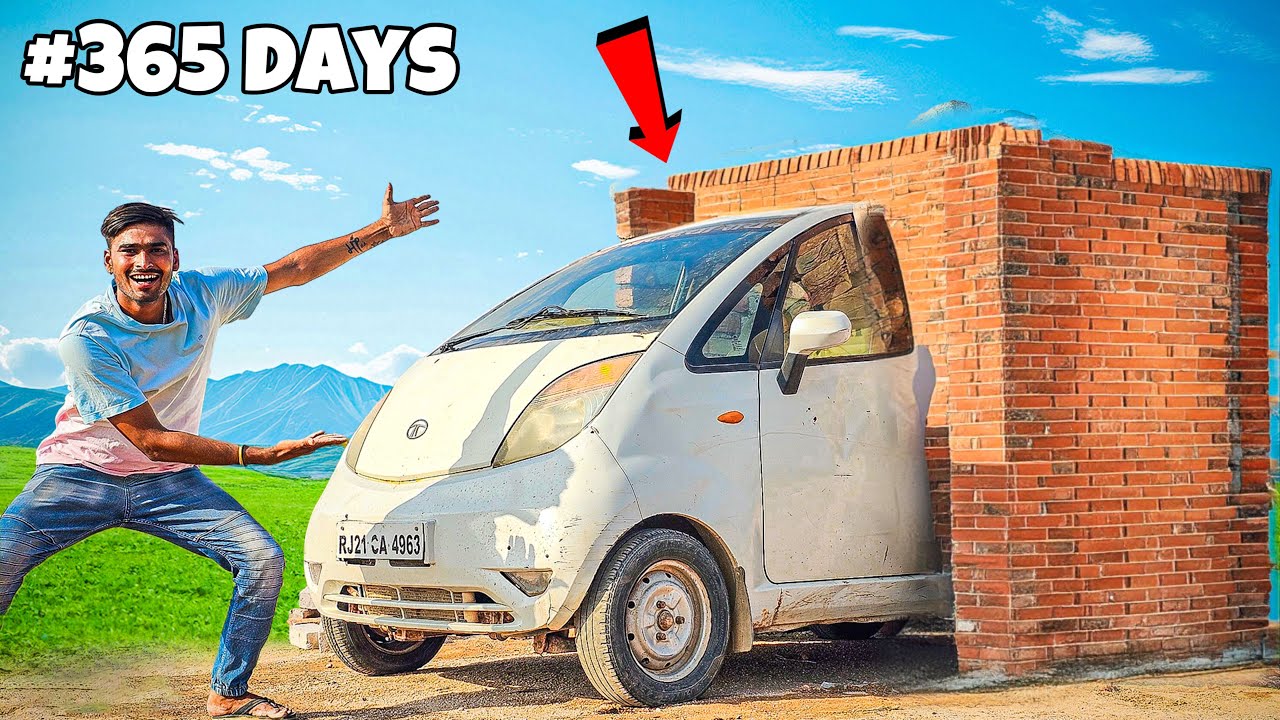 Freezing Our Car In Cement Coffin ￼For 365 Days 😑- 1 साल बाद पिघल जाएगी गाड़ी? - Shocking 😳