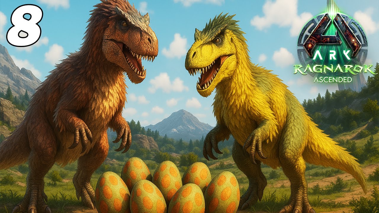 J'ai mon couple de Yutyrannus ! Ark Ascended Ragnarok 8