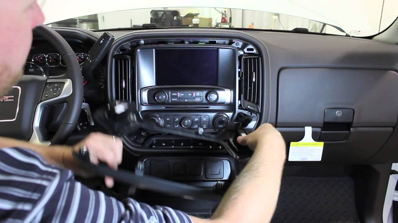 2014 Silverado Screen Removal
