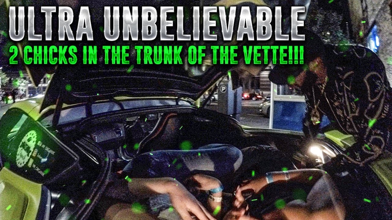King of DOWNTOWN: mission impossible 2chicks in the trunk of my CORVETTE