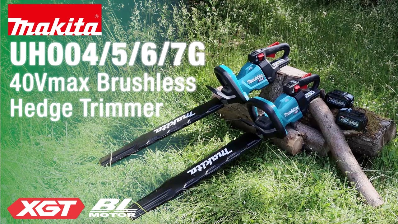 Makita UK UH004/5/6/7G 40vmax Brushless Hedge Trimmer