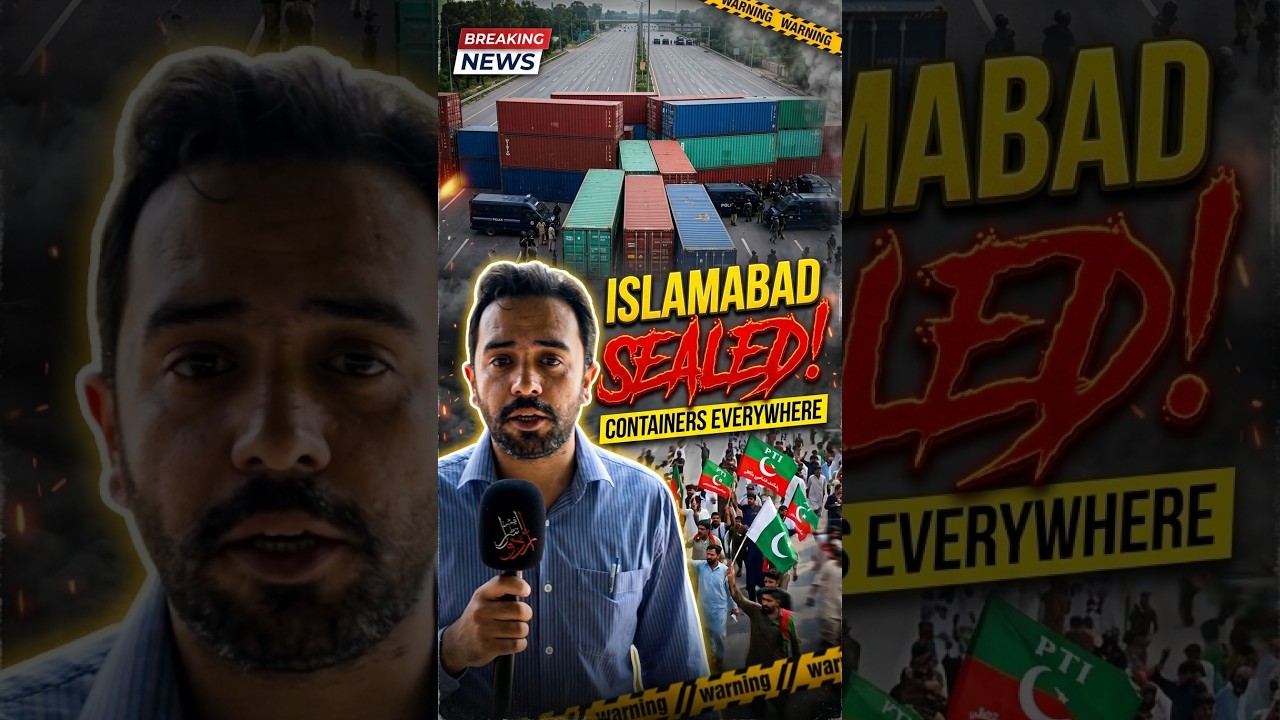 Islamabad Covered With Containers | What Did the Container Owner Tell Us?