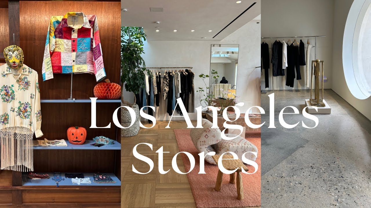 Timeless Minimalist Luxury Shopping in LA | Best Fashion Boutiques|  Los Angeles Travel Vlog