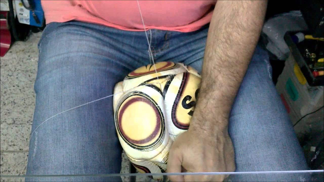 CONSERTO BOLA FUTEBOL parte 2