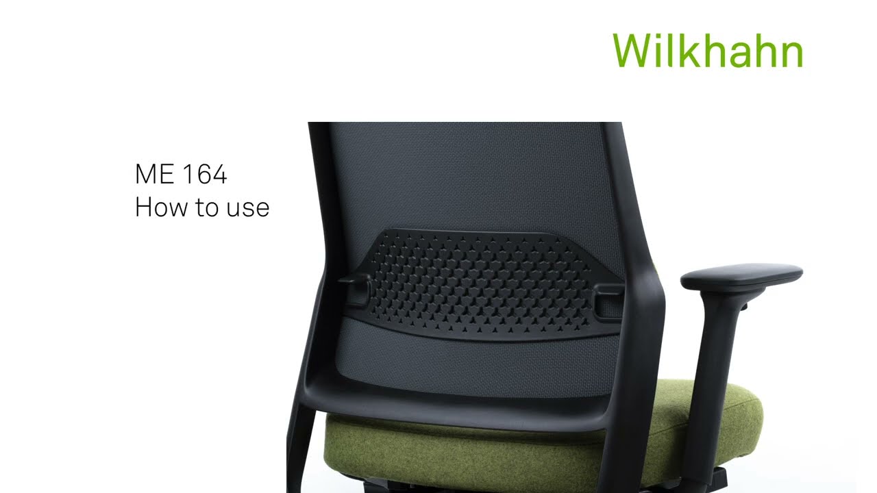 ME task chair - how to use
