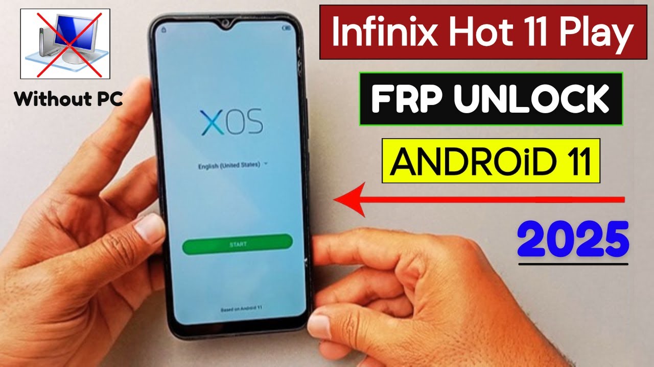 Infinix Hot 11 Play (X688B) Frp Bypass Android 11 | Apps Not Open | Google Account Unlock Without PC