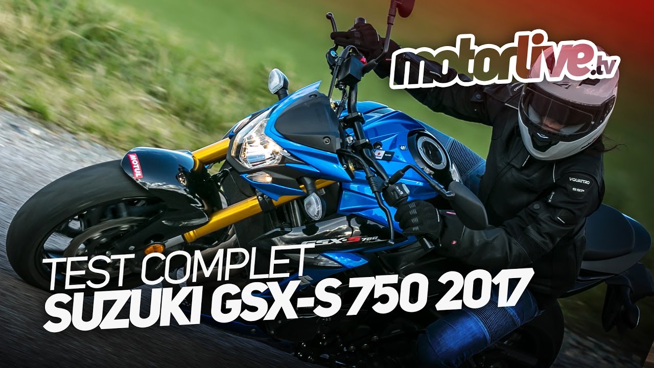 SUZUKI GSX-S 750 I TEST COMPLET