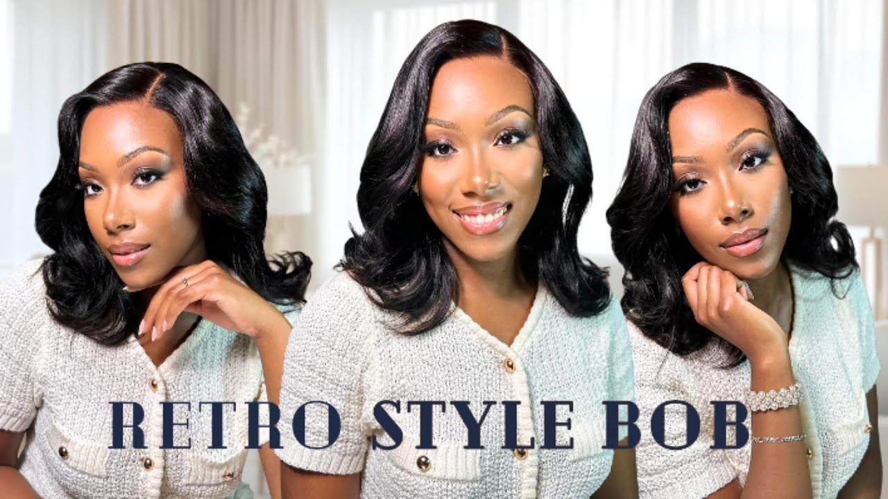 Luvme Retro 90s Flip Ends Bob Wig | Luxury Unboxing + Styling Review
