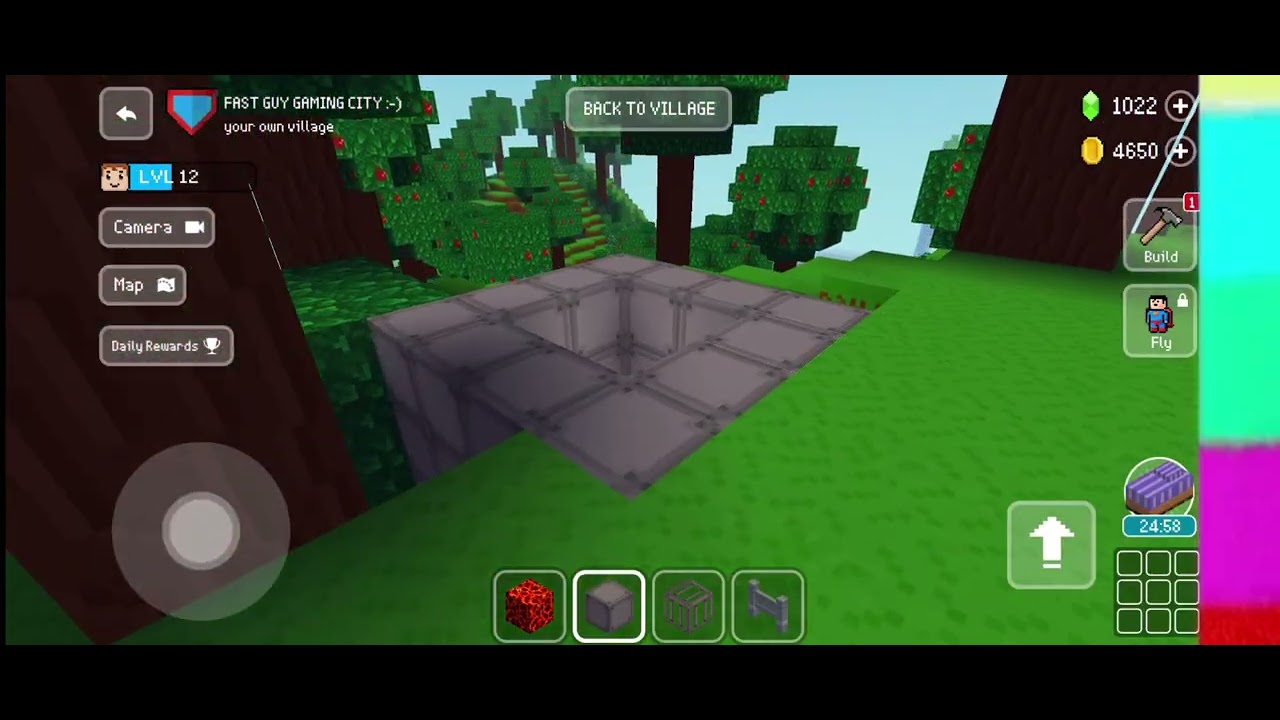 Digging A Well In Block Craft 3D 
