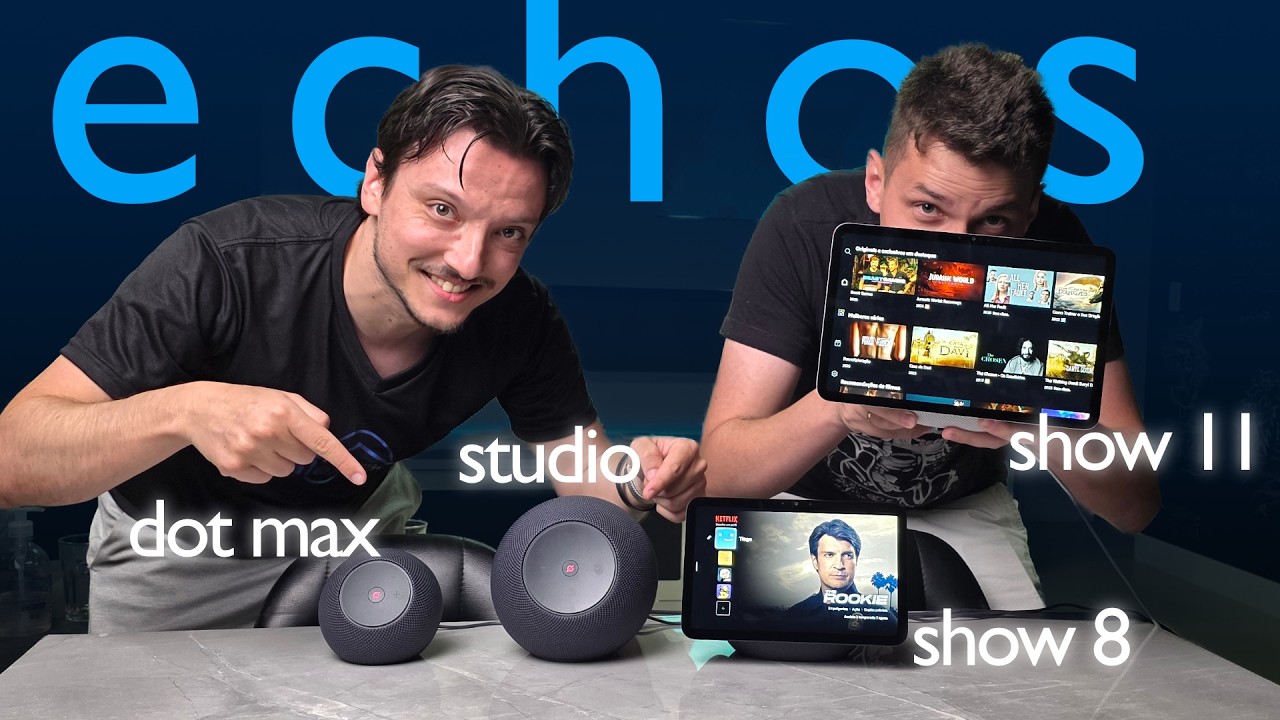 Echo Dot Max, Echo Studio, Show 8 e Show 11: o maior salto da Alexa até hoje feat Dudu Guimarães