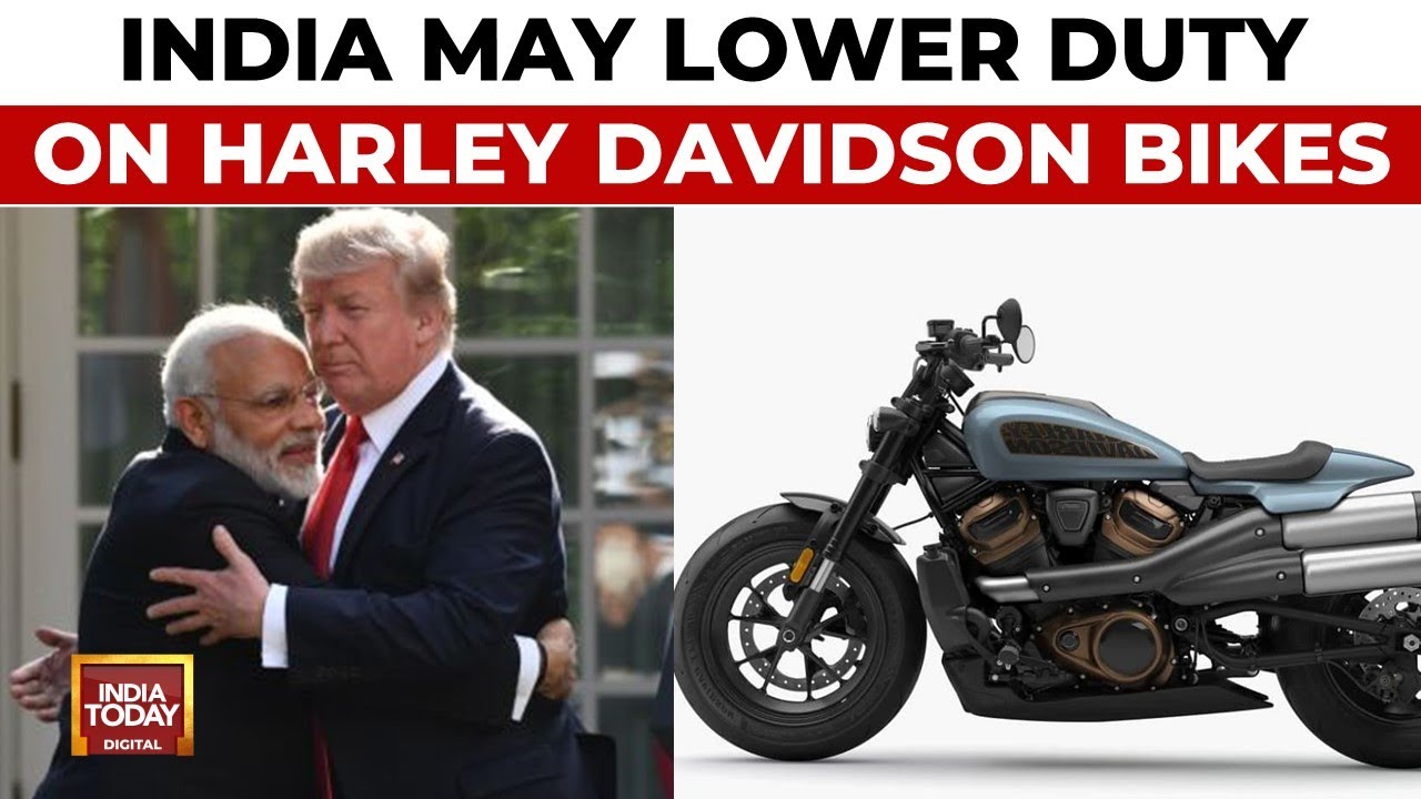 India Likely To Lower Duty On Harley & U.S. Wines, Bilateral Trade Talks Progress | India Today