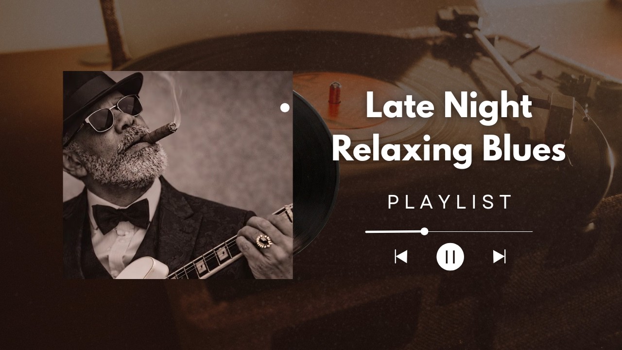 Late Night Relaxing Blues Guitar Instrumental