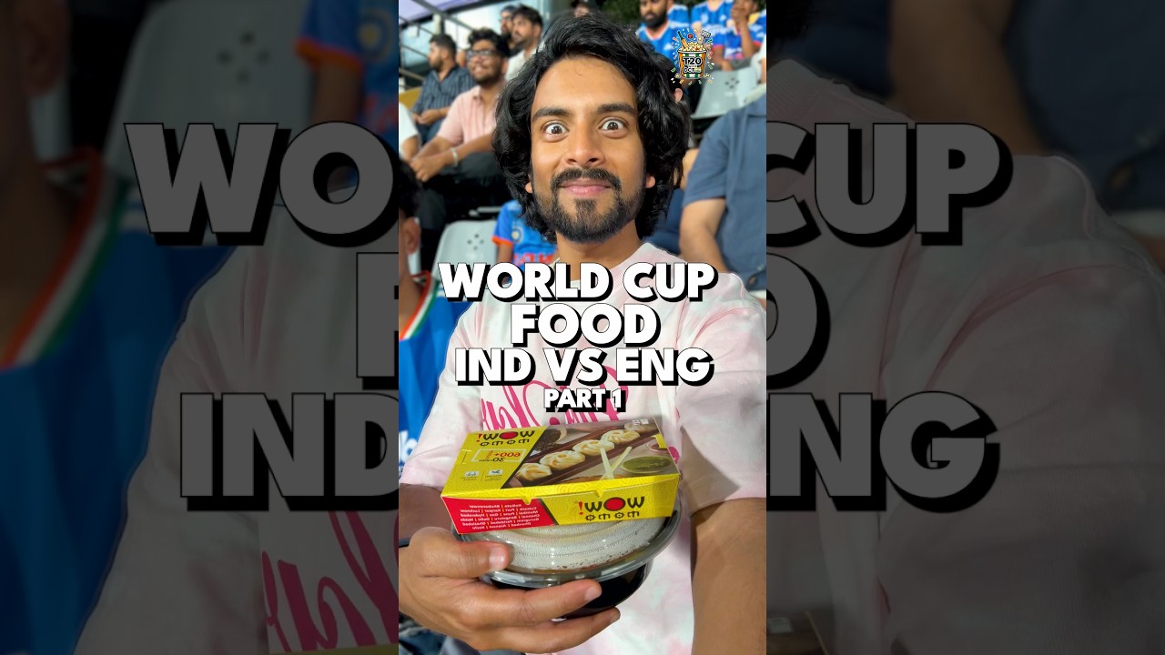 Match Food at India Vs Eng Semi Final Part 1 🏏 🏆