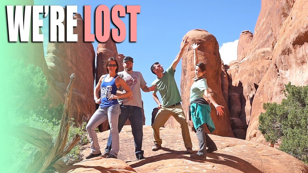 Gettin' Lost with I'm Not Lost! - Fiery Furnace in Arches National Park Utah