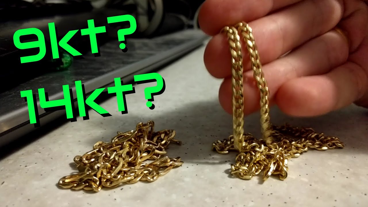 Difference between 9kt and 14kt Gold