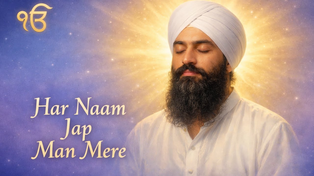 Har Nam Jap Maan Mere – Divine Sikh Mantra for Healing & Inner Strength l Calm Your Mind & Soul