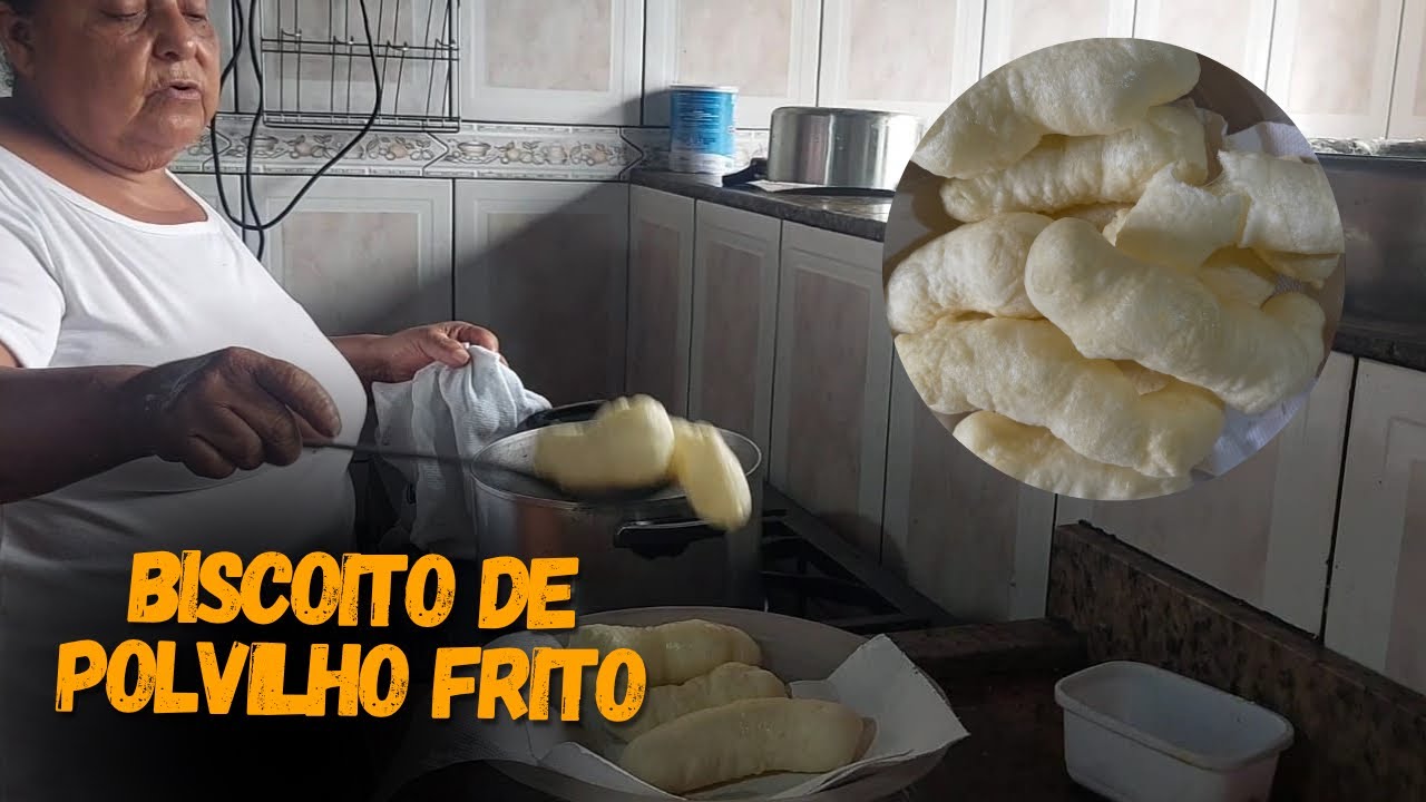 Revivendo o sabor de antigamente com esse biscoito de polvilho frito 😋”