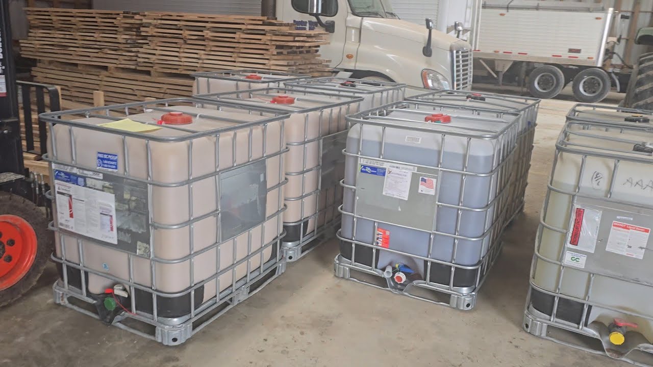 First Chemical Delivery of the Year