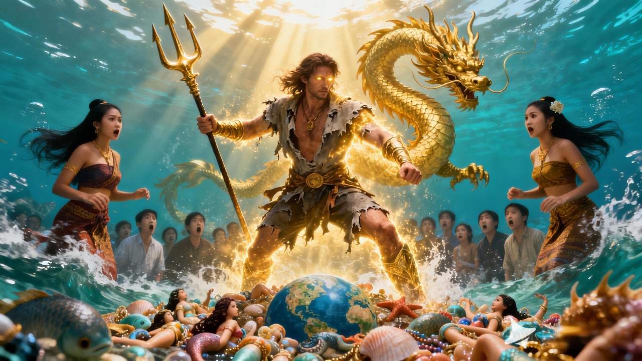 Swept away by a wave, a salvage worker awakens an ancient power&mdash;the might of the Ocean.