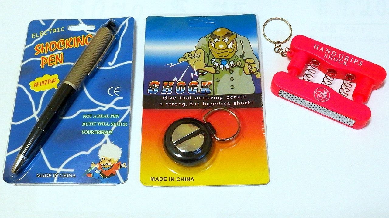 More shocking Chinese toys (electric shock pranks)