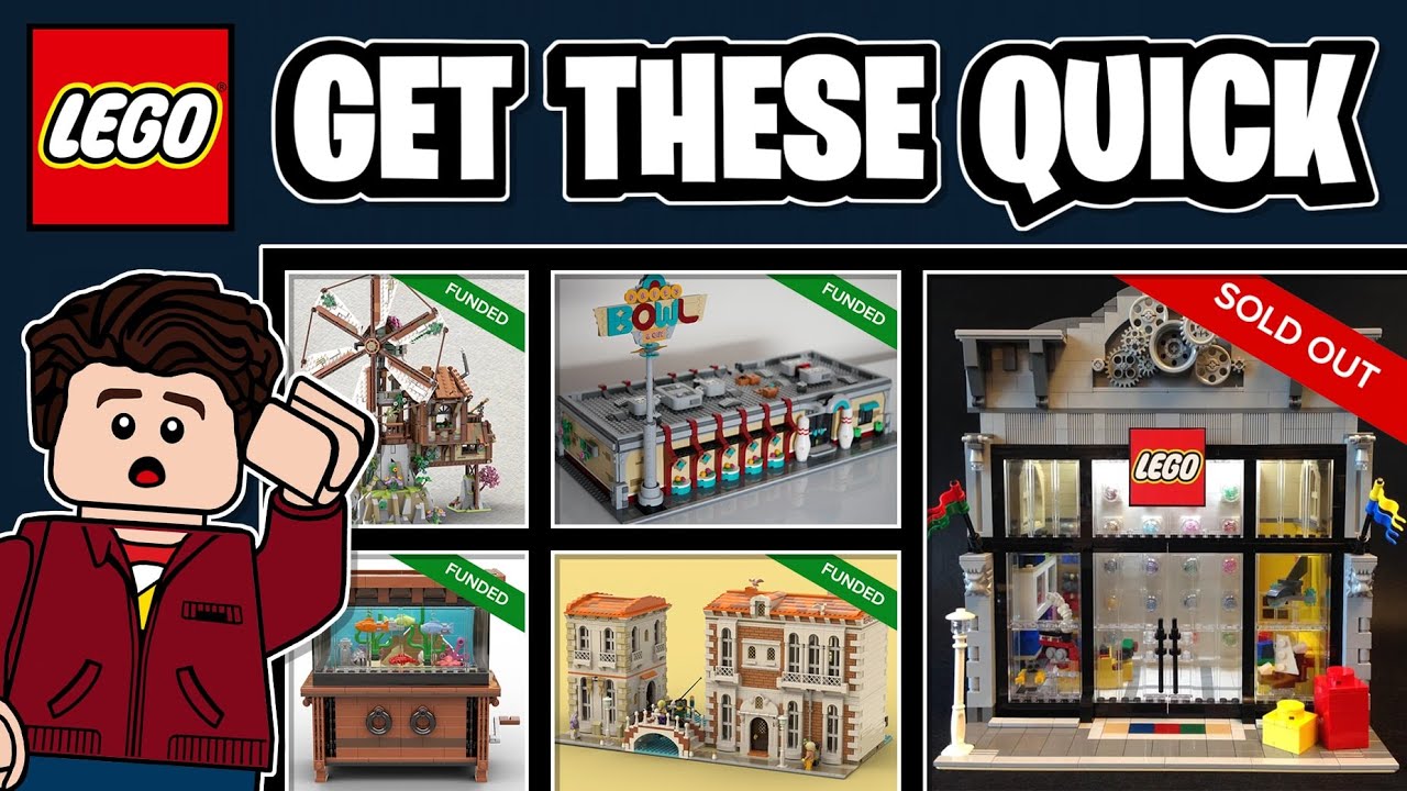 Get These SUPER Rare LEGO Sets Before You Can't - Bricklink Designer Program Round 2