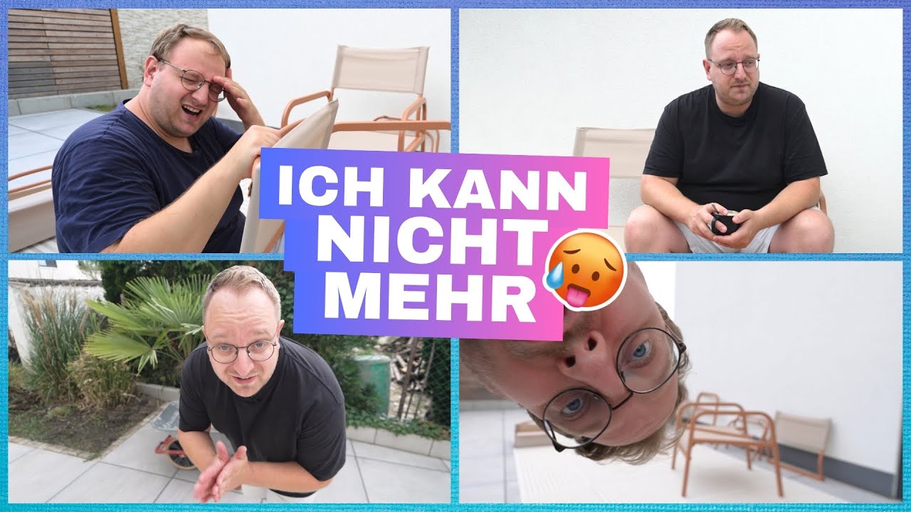 Neue Terrasse 😍 | Viel zu ANSTRENGEND! | Der Patrick
