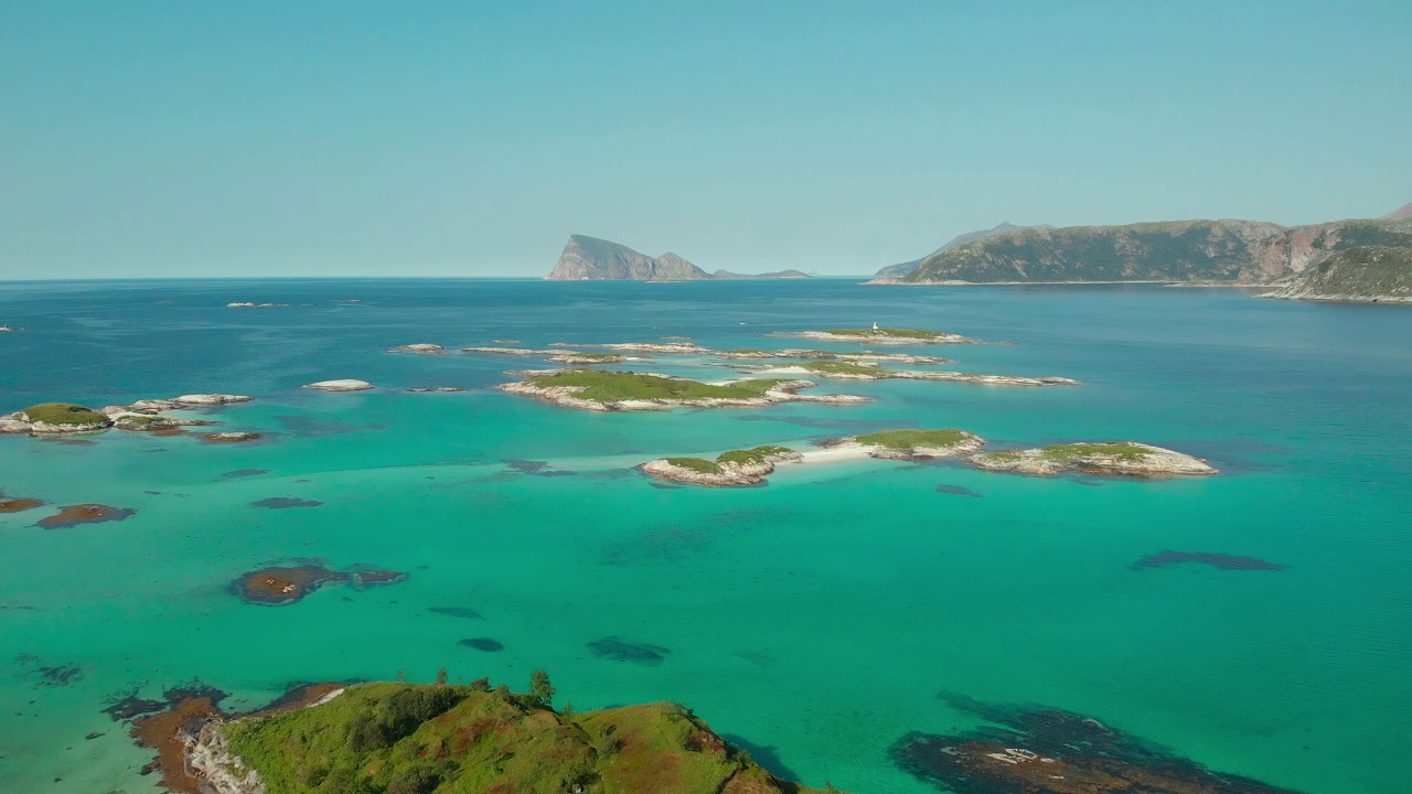 Sommarøy - The Northern Paradise (Norway) (28.07.2018) (4k) (DJI Mavic Air)