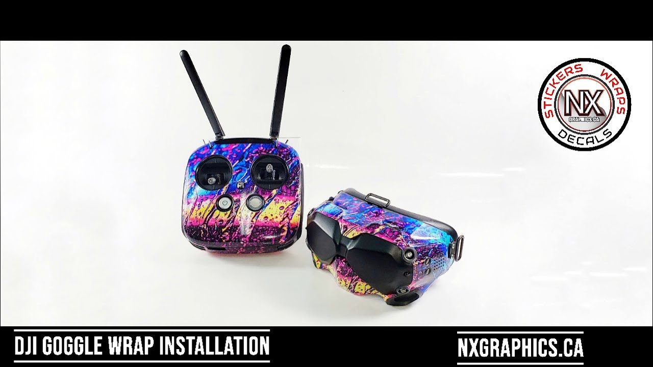 DJI Goggle Wrap Installation