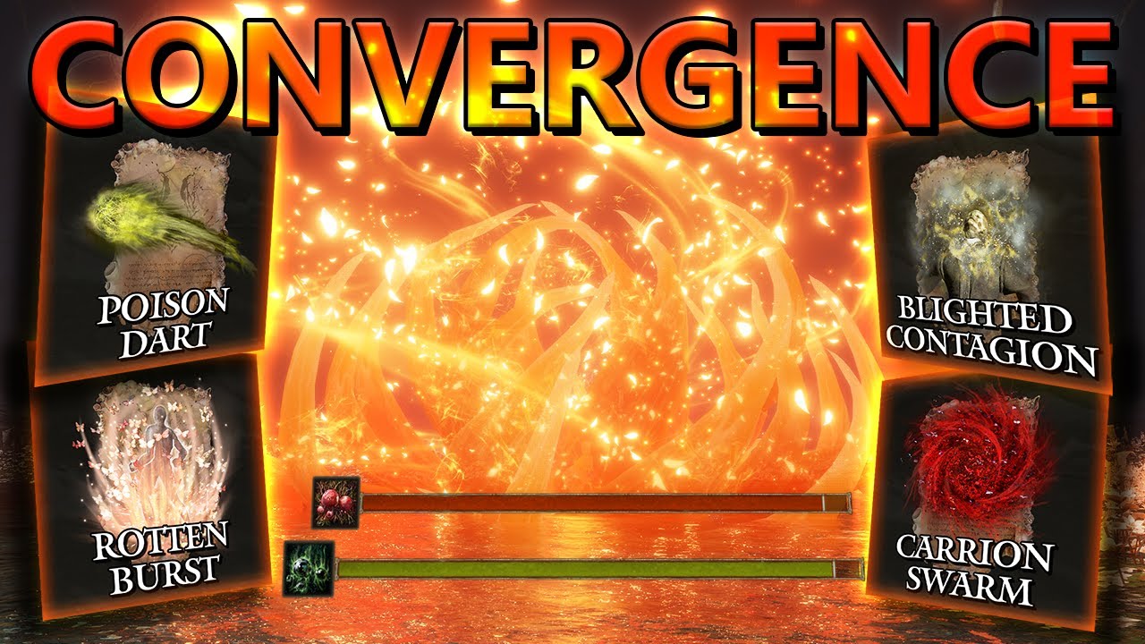 Гниение земель между ними в моде «Convergence» для Elden Ring!