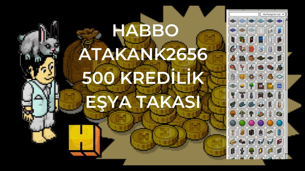 HABBO TAKAS / 500 KREDİLİK EŞYA TAKASI / ATAKANK2656
