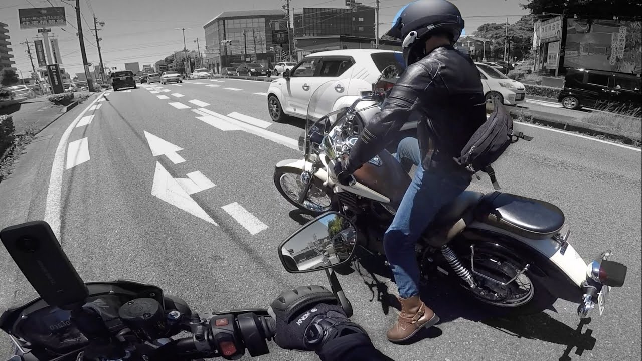 【初心者】先輩がバイクの納車日にやらかしました【ドラッグスター250】