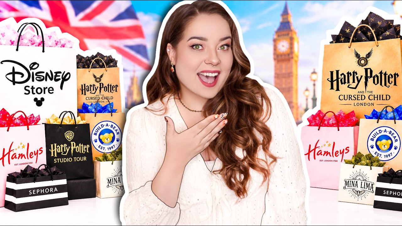 MEGA LONDON SHOPLOG: DISNEY STORE, HAMLEY'S, BUILD-A-BEAR, HARRY POTTER STUDIO TOUR AND MORE !! 🛍️