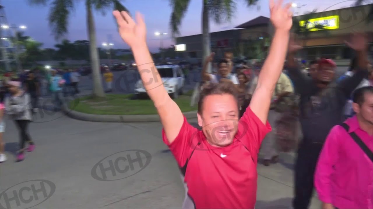 Asi inicio la Caravana de migrantes hondureños   en el resumen de #SPS