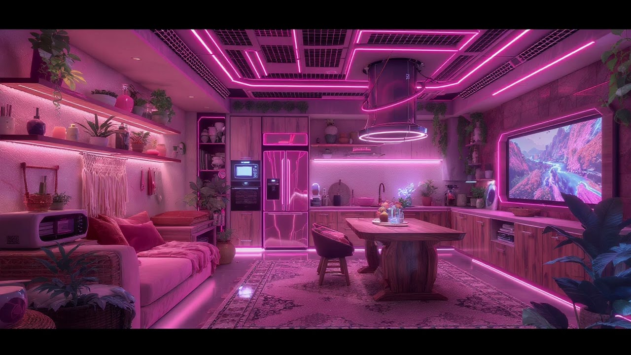 Neon Night Study Session – 2 Hours Uninterrupted Focus