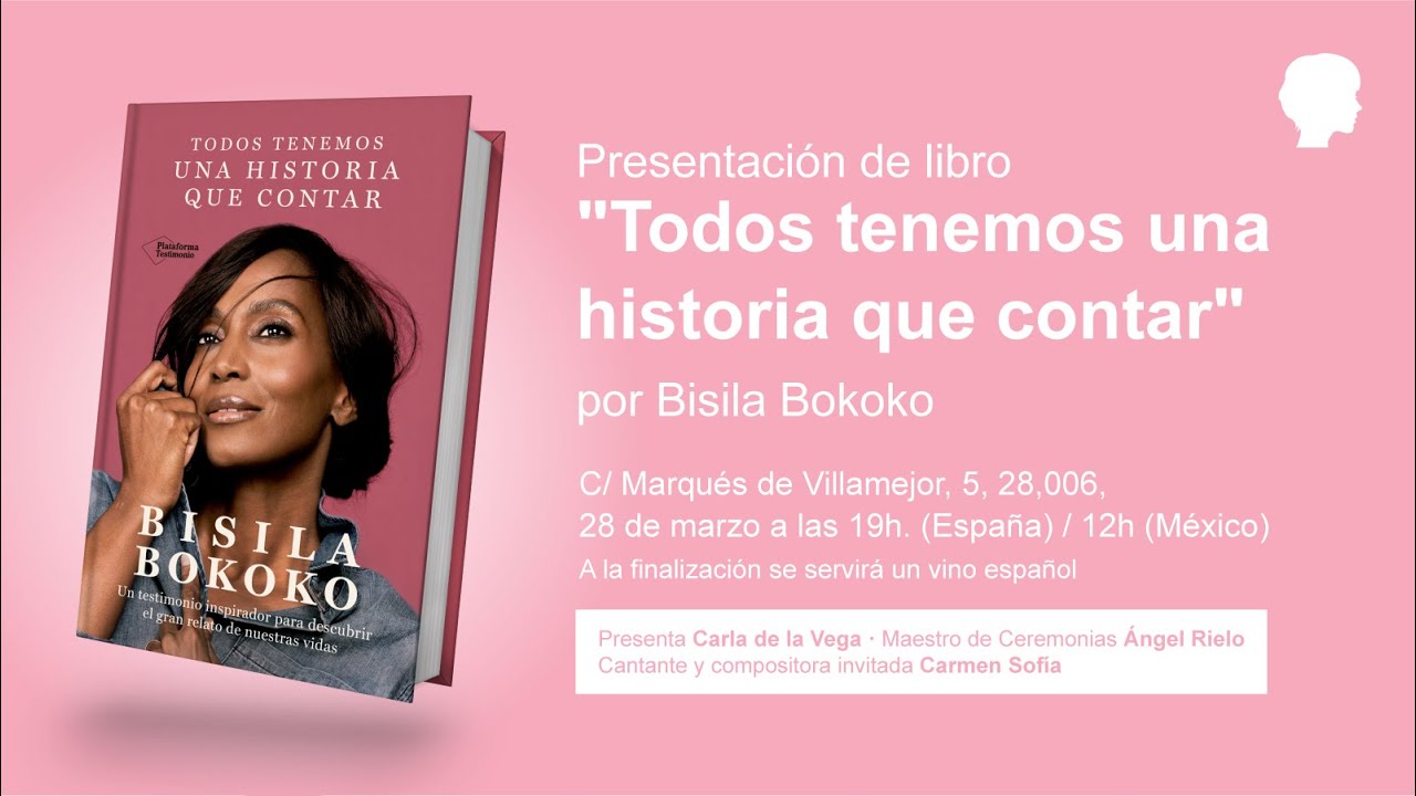 Presentación de libro 'Todos tenemos una historia que contar' por Bisila Bokoko