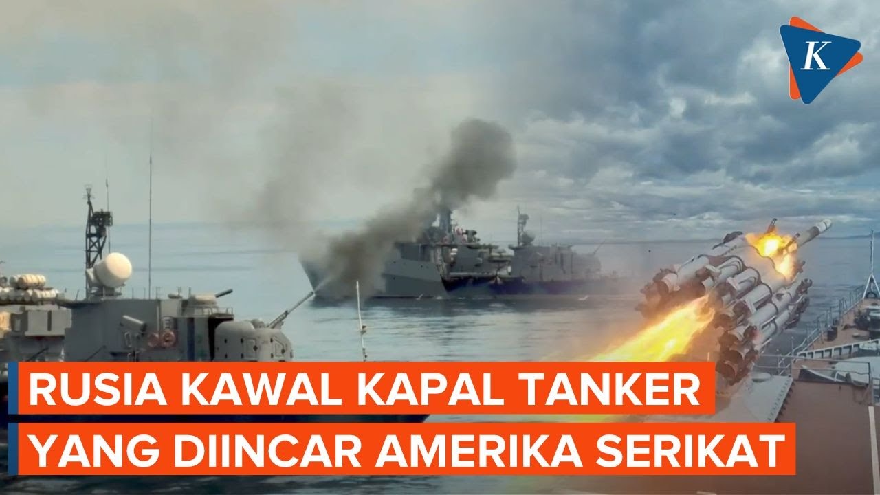 Atlantik Membara, Kapal Perang Rusia Turun Tangan Kawal Kapal Tanker yang Diincar AS