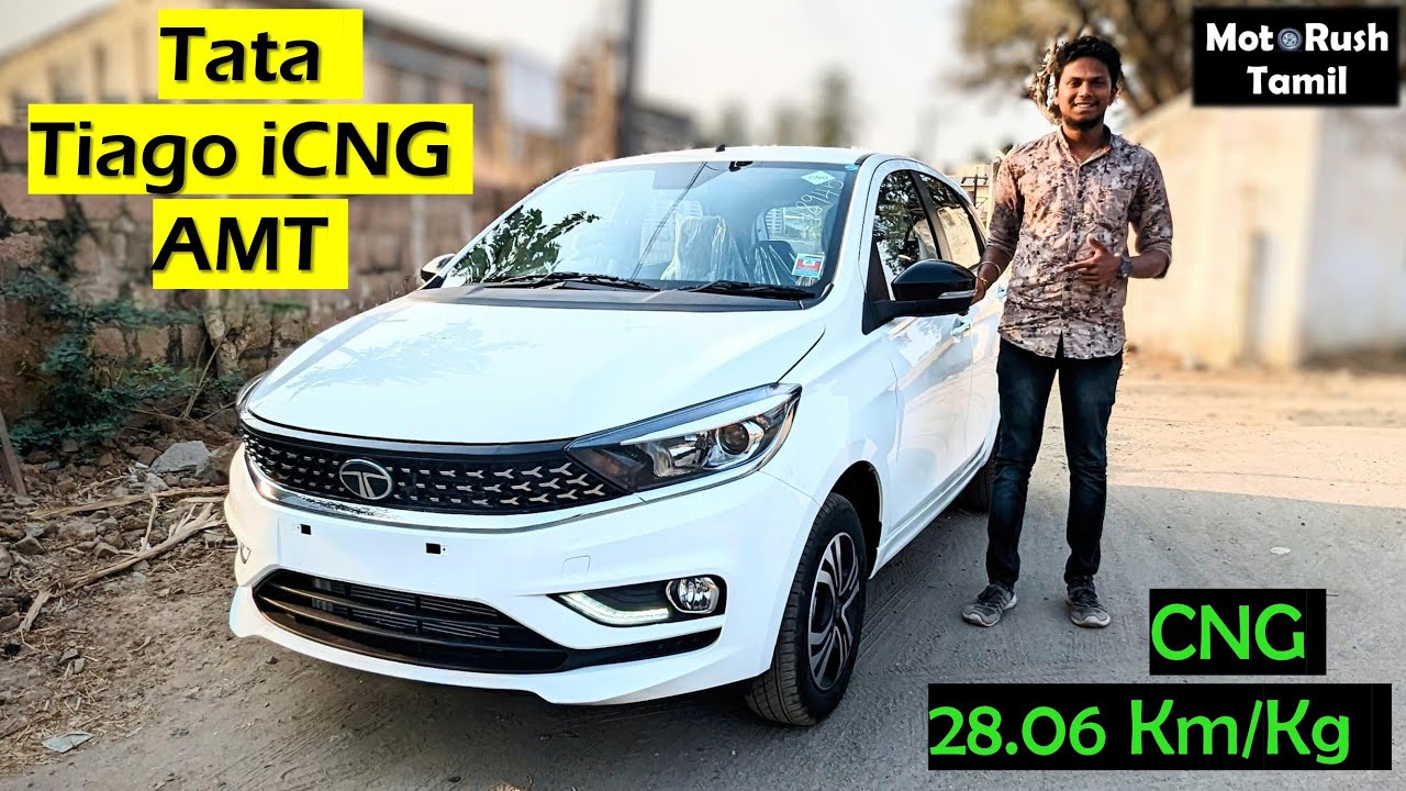 Tata Tiago iCNG AMT - The Convenient CNG Car | MotoRush Tamil