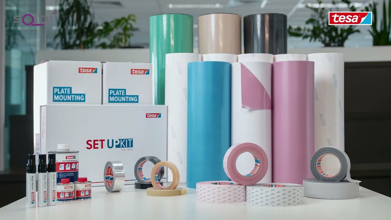TESA® CINTAS PARA EMPALME DE BOBINAS EN FLEXOGRAFÍA