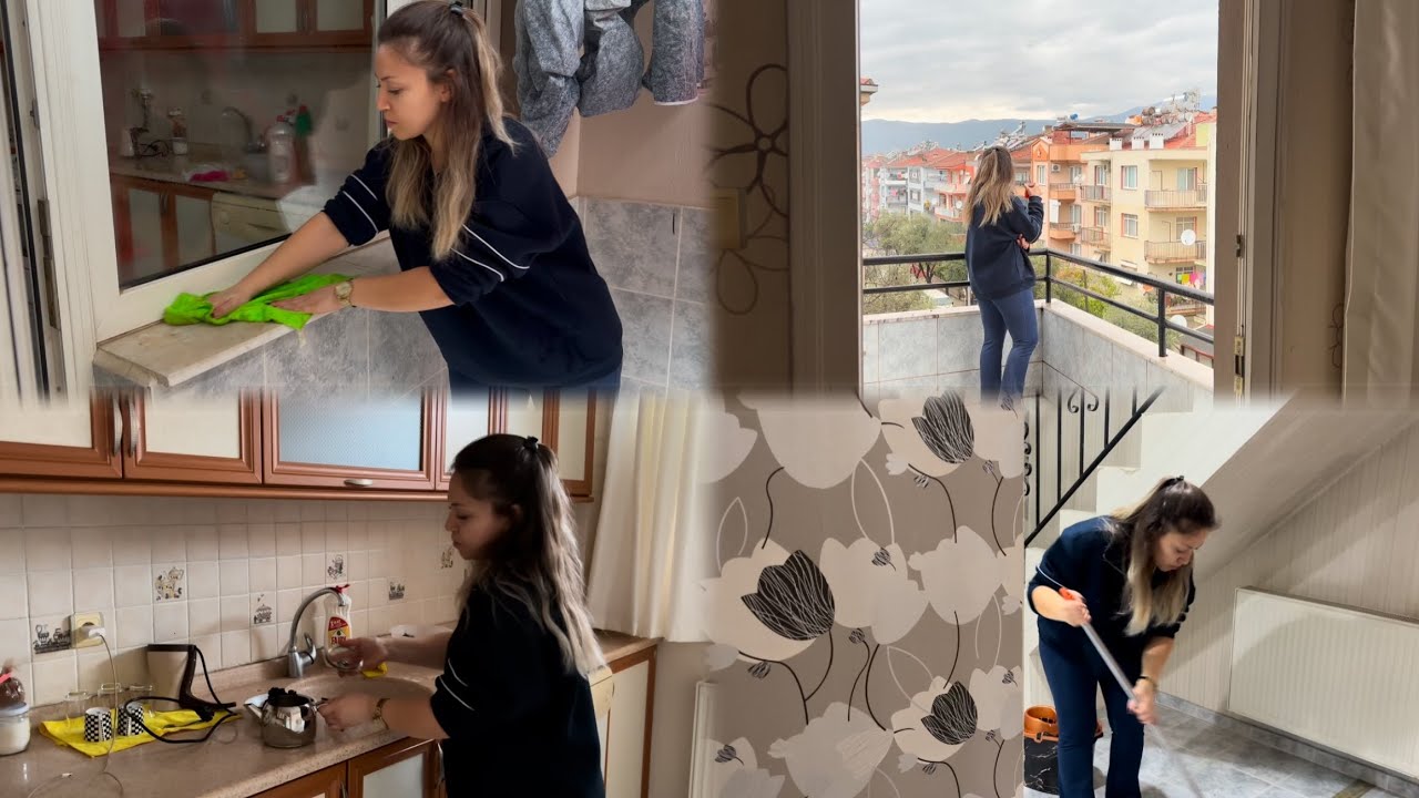 Kiracı Sonrası Dubleks Evimizi Temizliyorum | #cleaningmotivation