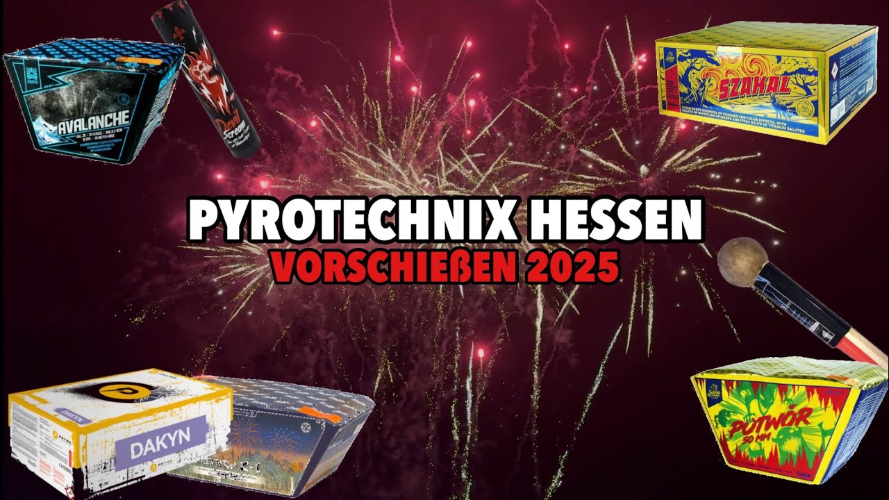 FETTES FEUERWERK BEIM PYROTECHNIX HESSEN VORSCHIEẞEN🤯🔥 || MD Fireworks 
