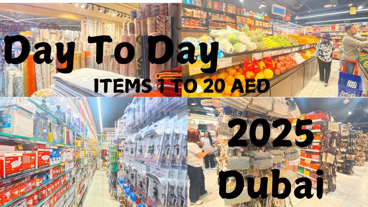[4K] Super Cheap Shopping at Day To Day On Passive Dubai Branch tour