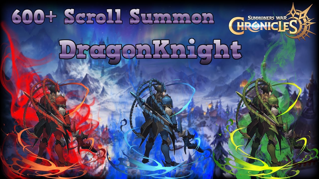 600+ Mystical Scroll Summons [Summoners War: Chronicles]