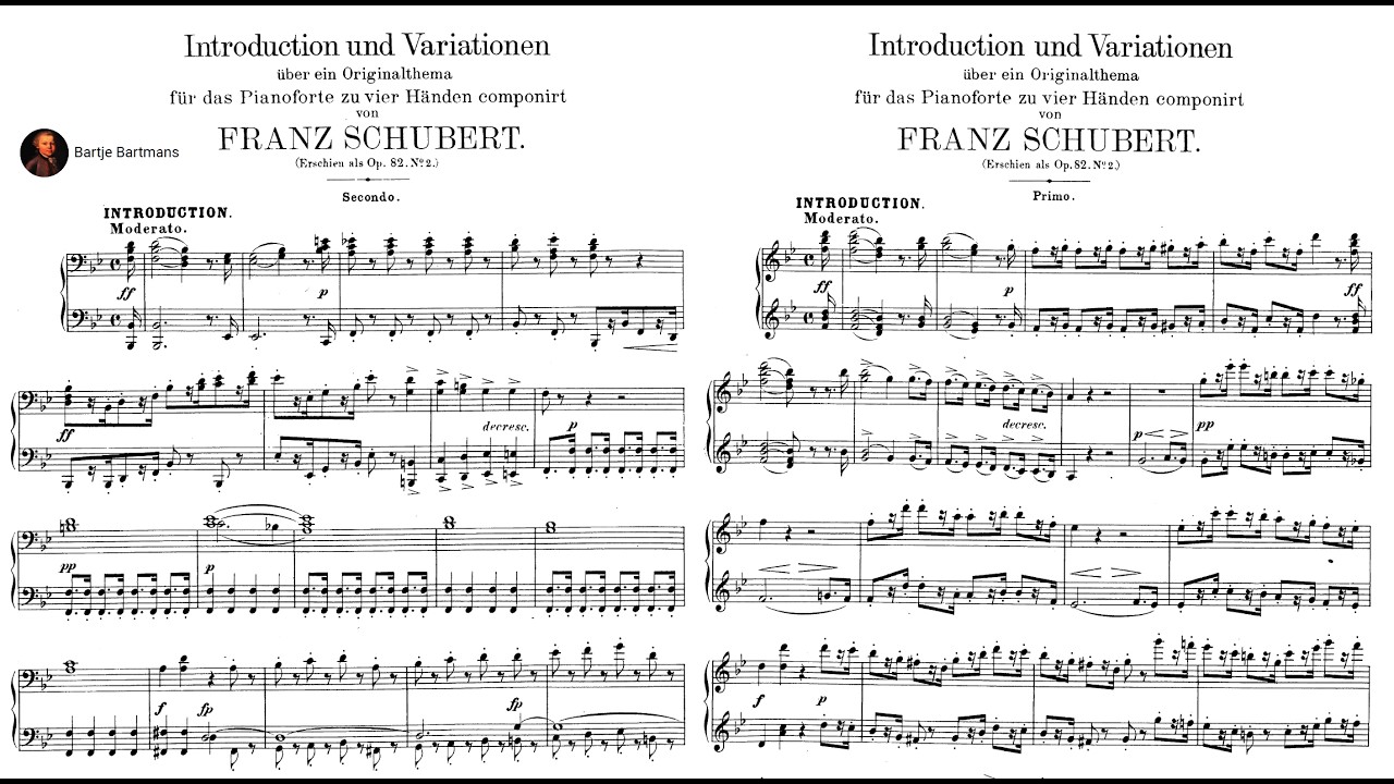Franz Schubert - Introduction, Variations and Finale, D. 968a (1824) {Haebler/Hoffmann}